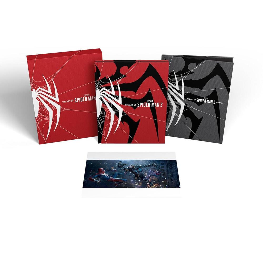 Sealed The Art of Marvel's Spider-Man 2 Deluxe Edition‎ Slipcase Insomniac Games